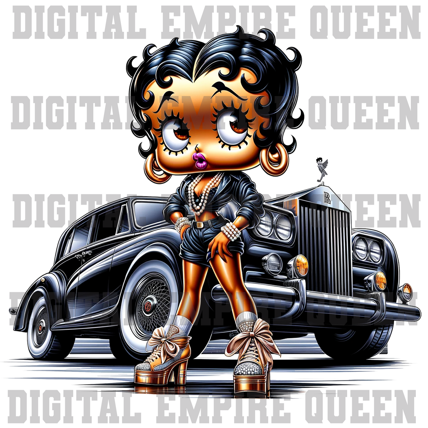 Queen Betty Boop and Bentley